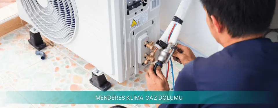 Menderes İlçemi Siemens Klima Gaz Dolumu